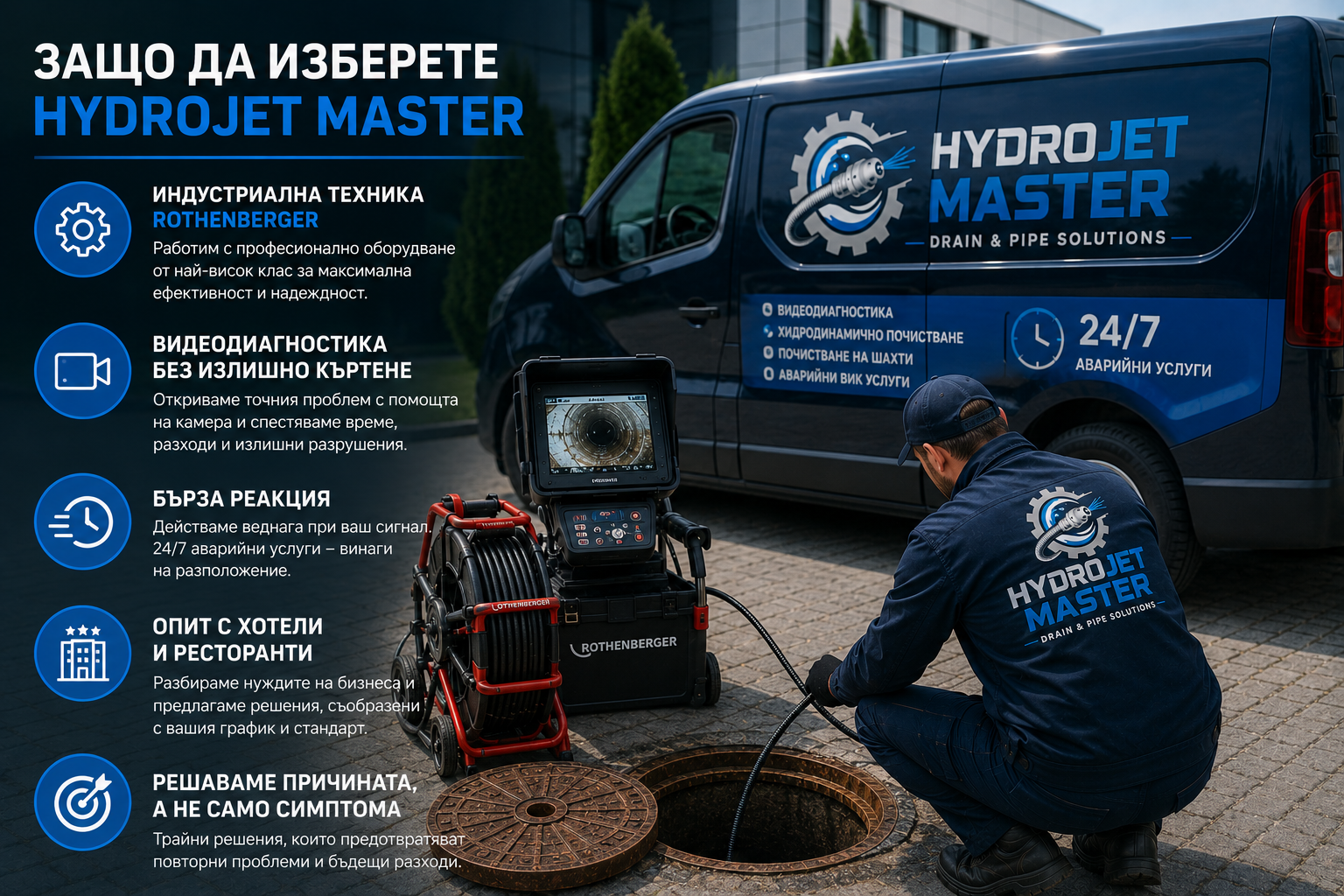 Защо да изберете HydroJet Master